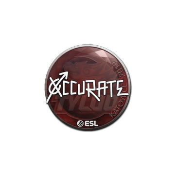 Sticker | xccurate | Katowice 2019 image 360x360