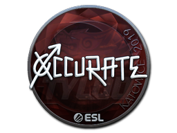 Adesivo | xccurate (Brilhante) | Katowice 2019