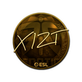 Sticker | Xizt (Gold) | Katowice 2019 image 120x120