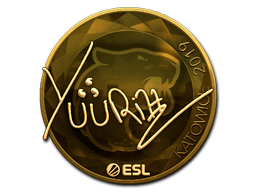 ステッカー | yuurih (Gold) | Katowice 2019