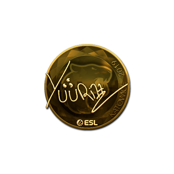 Sticker | yuurih (Gold) | Katowice 2019 image 360x360