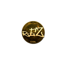 Sticker | REZ (Gold) | Katowice 2019