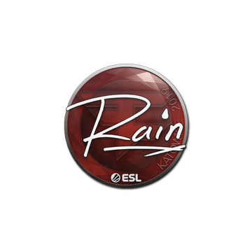 Sticker | rain | Katowice 2019 image 360x360