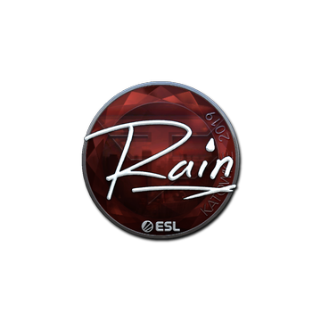 Sticker | rain (Foil) | Katowice 2019 image 360x360