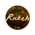 Sticker | Rickeh (Gold) | Katowice 2019 image 120x120