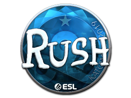 貼紙 | RUSH（閃亮）| Katowice 2019