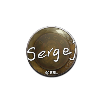 Sticker | sergej | Katowice 2019 image 360x360