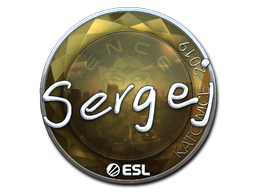 Sticker | sergej (Glimmend) | Katowice 2019