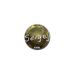 Sticker | sergej (Foil) | Katowice 2019