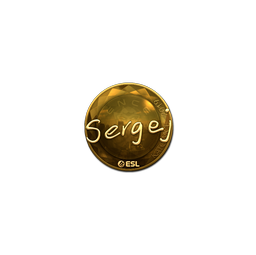 Sticker | sergej (Gold) | Katowice 2019