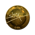 Sticker | shox (Gold) | Katowice 2019 image 120x120