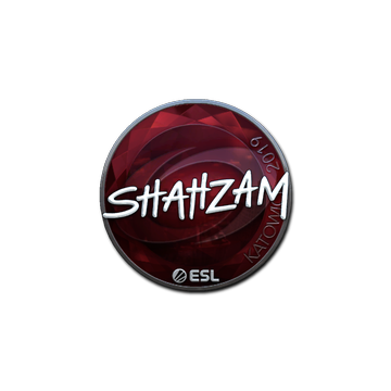 Sticker | ShahZaM (Foil) | Katowice 2019 image 360x360