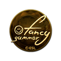 Sticker | Summer (Gold) | Katowice 2019 image 120x120