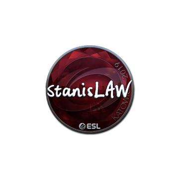 Sticker | stanislaw (Foil) | Katowice 2019 image 360x360
