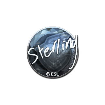 Sticker | sterling (Foil) | Katowice 2019 image 360x360