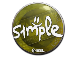 Стикер | s1mple | Katowice 2019