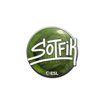 Sticker | S0tF1k | Katowice 2019 image 360x360