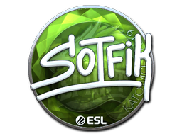 ステッカー | S0tF1k (Foil) | Katowice 2019