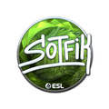 Sticker | S0tF1k (Foil) | Katowice 2019 image 120x120