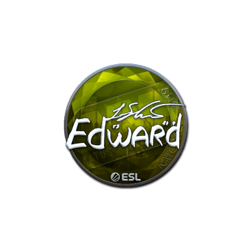 Sticker | Edward (Foil) | Katowice 2019 image 360x360