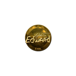 Sticker | Edward (Gold) | Katowice 2019