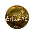 Sticker | Edward (Gold) | Katowice 2019 image 120x120