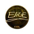 Sticker | EliGE (Gold) | Katowice 2019 image 120x120