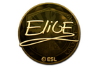 Sticker | EliGE (Gold) | Katowice 2019