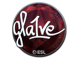 Klistremerke | gla1ve (folie) | Katowice 2019