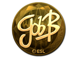 ステッカー | gob b (Gold) | Katowice 2019