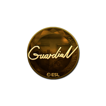 Sticker | GuardiaN (Gold) | Katowice 2019 image 360x360