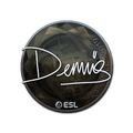 Sticker | dennis (Foil) | Katowice 2019 image 120x120