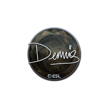 Sticker | dennis (Foil) | Katowice 2019 image 360x360
