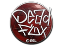 Sticker | DeadFox | Katowice 2019