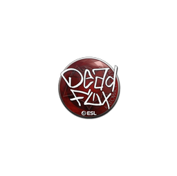 Sticker | DeadFox | Katowice 2019