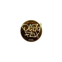 Sticker | DeadFox (Gold) | Katowice 2019