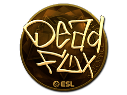 ステッカー | DeadFox (Gold) | Katowice 2019