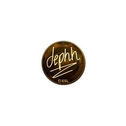 Sticker | dephh (Gold) | Katowice 2019