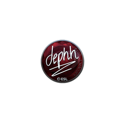 Sticker | dephh (Foil) | Katowice 2019