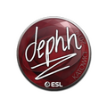 Sticker | dephh | Katowice 2019 image 120x120