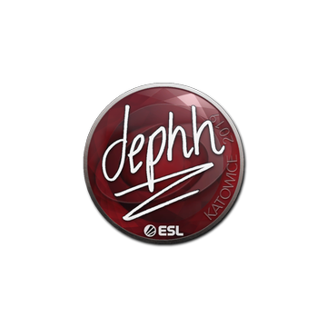 Sticker | dephh | Katowice 2019 image 360x360