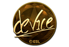 Sticker | device (Gold) | Katowice 2019