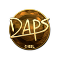 Sticker | daps (Gold) | Katowice 2019 image 120x120
