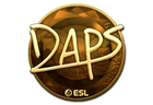 Sticker | daps (Gold) | Katowice 2019