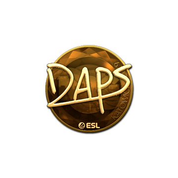 Sticker | daps (Gold) | Katowice 2019 image 360x360