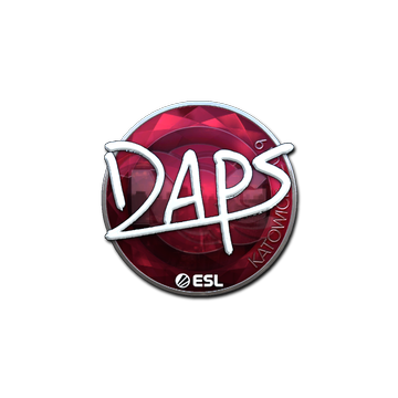 Sticker | daps (Foil) | Katowice 2019 image 360x360