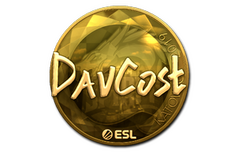 Sticker | DavCost (Gold) | Katowice 2019