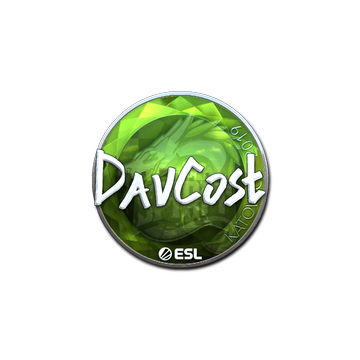 Sticker | DavCost (Foil) | Katowice 2019 image 360x360