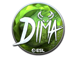 สติกเกอร์ | Dima (ฟอยล์) | Katowice 2019