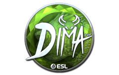 Sticker | Dima (Foil) | Katowice 2019